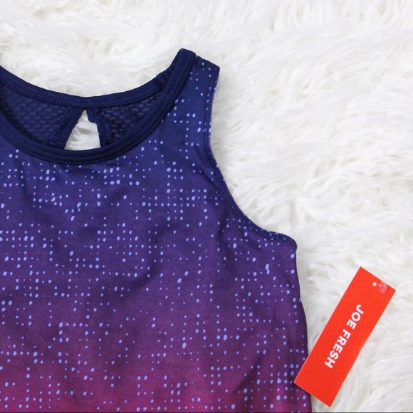 NWT Joe Fresh Toddler Girls Pink Gradient Tank Top - Picture 4 of 8